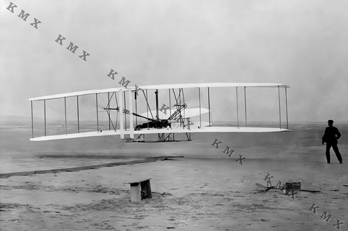 1900 wright brothers 4x6 - 1900's,